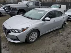 Nissan salvage cars for sale: 2021 Nissan Sentra S