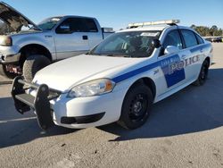 Chevrolet Impala salvage cars for sale: 2014 Chevrolet Impala Limited Police