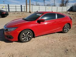 Salvage cars for sale at Oklahoma City, OK auction: 2017 Honda Civic LX