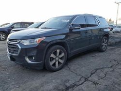 Salvage cars for sale at Dyer, IN auction: 2018 Chevrolet Traverse LT