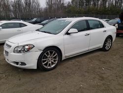 Salvage cars for sale at Waldorf, MD auction: 2009 Chevrolet Malibu LTZ