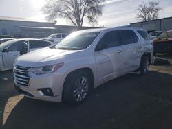 Salvage cars for sale at Albuquerque, NM auction: 2018 Chevrolet Traverse High Country