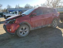 Vehiculos salvage en venta de Copart Wichita, KS: 2015 Toyota Rav4 XLE