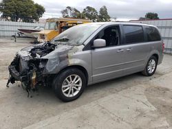 Salvage cars for sale at Hayward, CA auction: 2016 Dodge Grand Caravan SXT