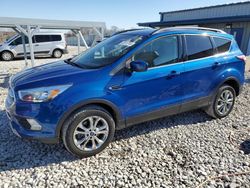 Salvage cars for sale at Wayland, MI auction: 2018 Ford Escape SE