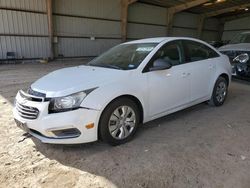 Salvage cars for sale from Copart Houston, TX: 2015 Chevrolet Cruze LS