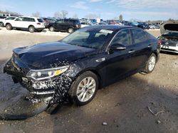 Salvage cars for sale from Copart West Warren, MA: 2016 KIA Optima EX