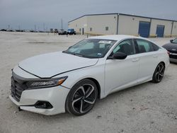 Honda Accord Sport salvage cars for sale: 2022 Honda Accord Sport