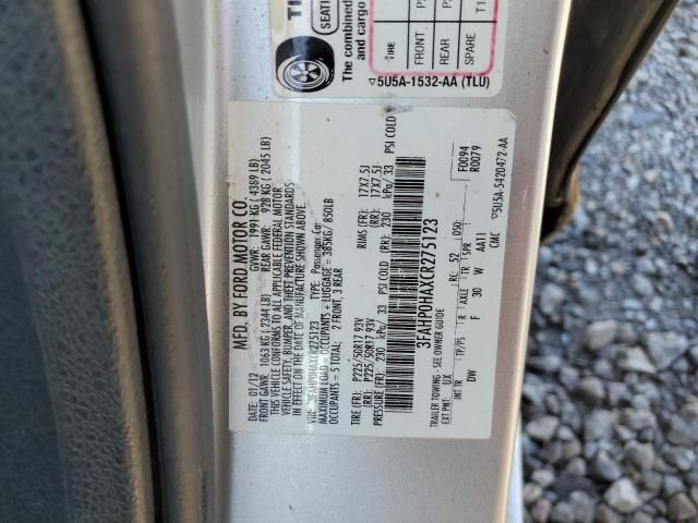 2012 Ford Fusion SE