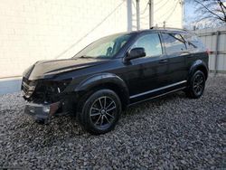 Dodge Journey SE salvage cars for sale: 2018 Dodge Journey SE