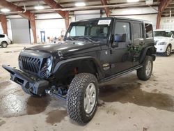 Vehiculos salvage en venta de Copart Lansing, MI: 2012 Jeep Wrangler Unlimited Sahara