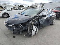 Salvage cars for sale at Sacramento, CA auction: 2017 Chevrolet Cruze LS