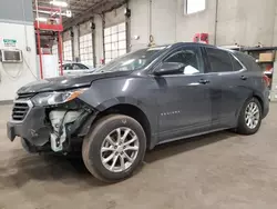 Salvage cars for sale from Copart Blaine, MN: 2018 Chevrolet Equinox LT