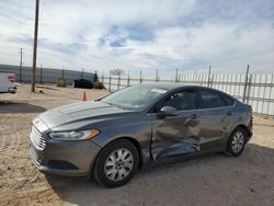 Salvage cars for sale from Copart Andrews, TX: 2014 Ford Fusion S