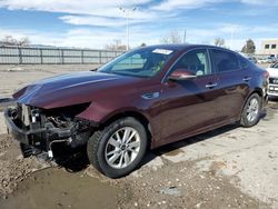 KIA salvage cars for sale: 2016 KIA Optima LX