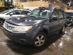 Subaru salvage cars for sale: 2012 Subaru Forester 2.5X