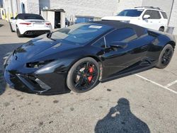 Salvage cars for sale at auction: 2020 Lamborghini Huracan EVO