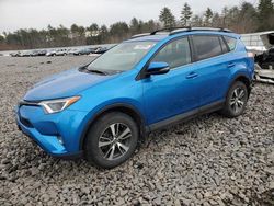 Salvage cars for sale at Windham, ME auction: 2017 Toyota Rav4 XLE