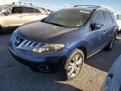 Salvage cars for sale from Copart Tucson, AZ: 2009 Nissan Murano S