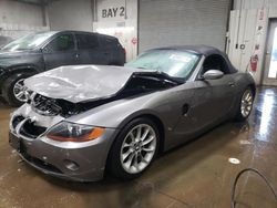 Salvage cars for sale at Elgin, IL auction: 2003 BMW Z4 2.5