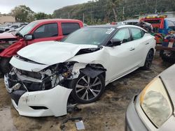 Nissan Maxima Vehiculos salvage en venta: 2017 Nissan Maxima 3.5S