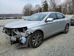 Vehiculos salvage en venta de Copart Concord, NC: 2019 Chevrolet Impala LT