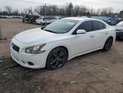 Salvage cars for sale from Copart Chalfont, PA: 2013 Nissan Maxima S