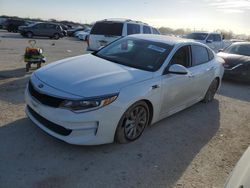 Salvage cars for sale at San Antonio, TX auction: 2018 KIA Optima LX