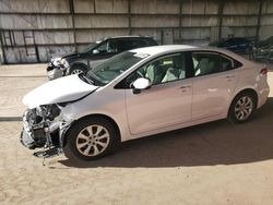 Toyota salvage cars for sale: 2022 Toyota Corolla LE