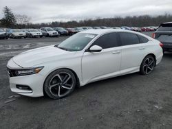 Salvage cars for sale from Copart Grantville, PA: 2018 Honda Accord Sport