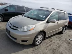 Salvage cars for sale from Copart Cahokia Heights, IL: 2009 Toyota Sienna XLE