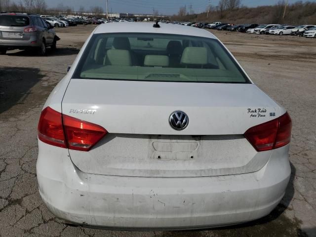 2012 Volkswagen Passat SE