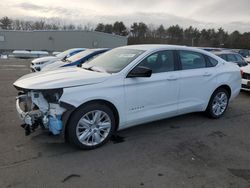 Chevrolet Impala LS salvage cars for sale: 2015 Chevrolet Impala LS