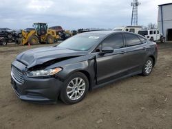 Salvage cars for sale from Copart Windsor, NJ: 2015 Ford Fusion S