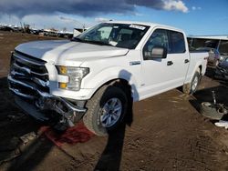 Salvage cars for sale at Brighton, CO auction: 2016 Ford F150 Supercrew