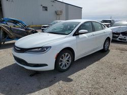 Salvage cars for sale from Copart Tucson, AZ: 2016 Chrysler 200 S