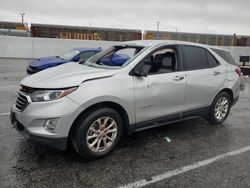 Salvage cars for sale at Van Nuys, CA auction: 2018 Chevrolet Equinox LS