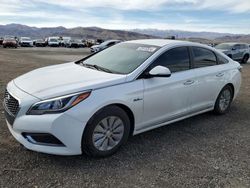 Salvage cars for sale at North Las Vegas, NV auction: 2017 Hyundai Sonata Hybrid