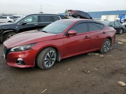 Salvage cars for sale at Woodhaven, MI auction: 2019 Nissan Altima SV