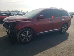 Vehiculos salvage en venta de Copart Sacramento, CA: 2014 Nissan Pathfinder S