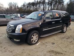 Salvage cars for sale at Waldorf, MD auction: 2012 Cadillac Escalade ESV