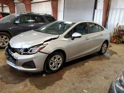 Chevrolet Cruze LS salvage cars for sale: 2019 Chevrolet Cruze LS