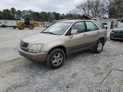 Lexus RX 300 salvage cars for sale: 2002 Lexus RX 300