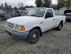 Salvage cars for sale at Graham, WA auction: 2001 Ford Ranger