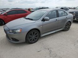 Vehiculos salvage en venta de Copart San Antonio, TX: 2012 Mitsubishi Lancer GT