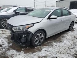 KIA Forte salvage cars for sale: 2019 KIA Forte FE