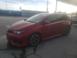 Scion salvage cars for sale: 2016 Scion IM