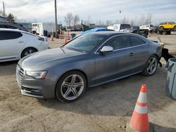 Salvage cars for sale at Dyer, IN auction: 2013 Audi S5 Premium Plus