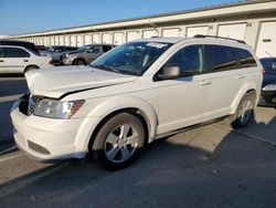 Dodge Journey SE salvage cars for sale: 2012 Dodge Journey SE