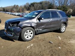 Salvage cars for sale at North Billerica, MA auction: 2015 GMC Acadia SLE